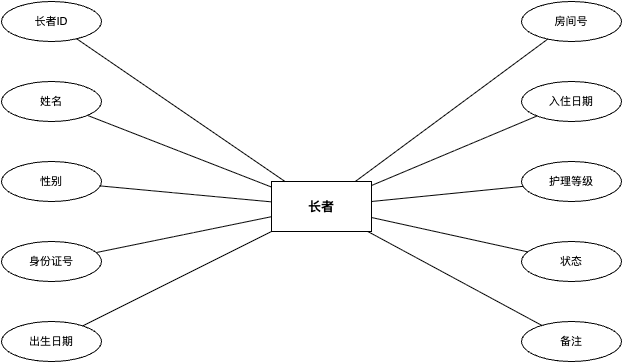 长者实体属性图